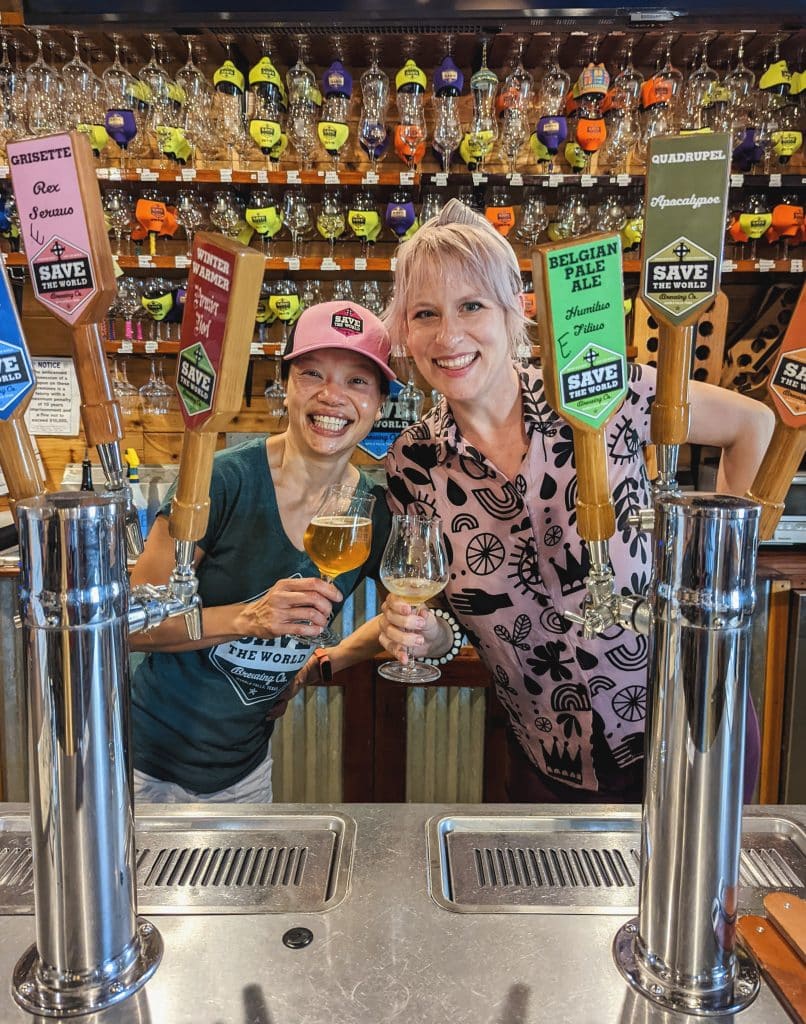 Save the world brewery in burnet county